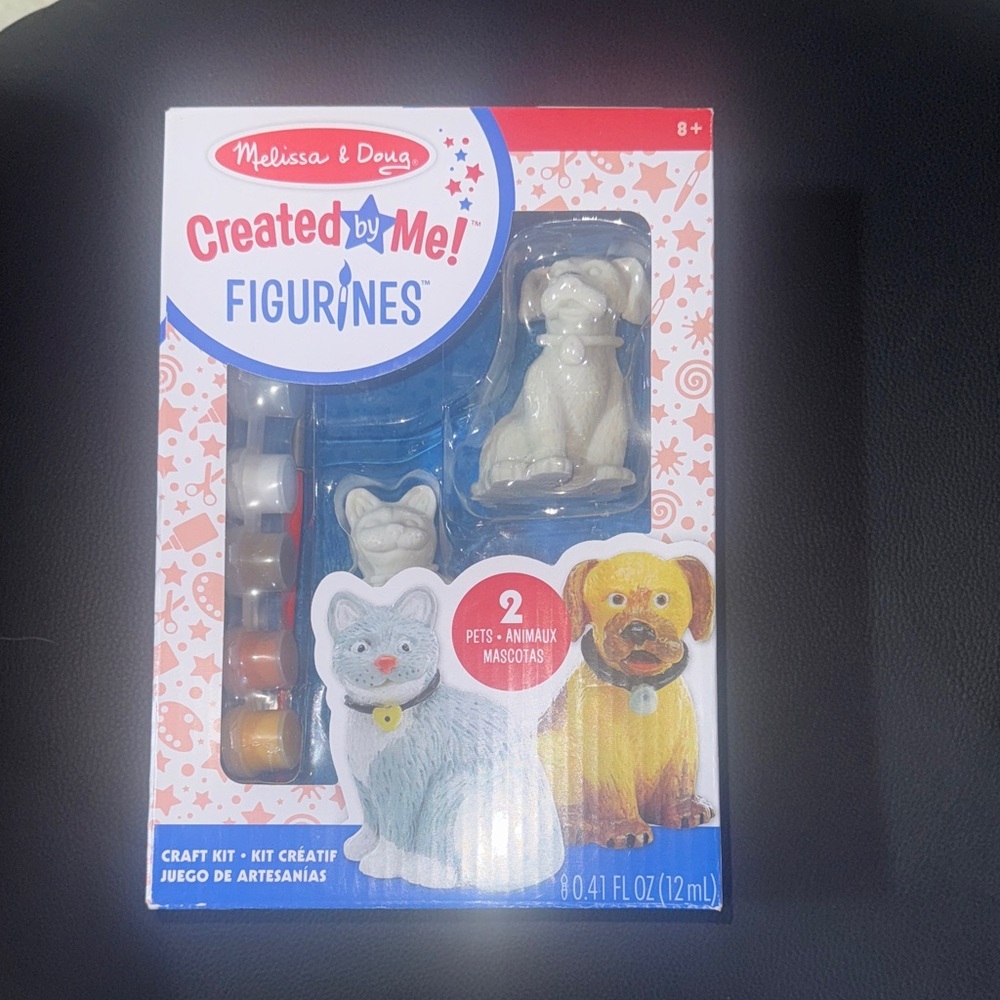 NEW Melissa & Doug Pet Figurine Painting Set - Picture 3 of 4